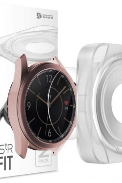 Galaxy Watch 3 (41mm) ile Uyumlu Cam Ekran Koruyucu Kolay Kurulum GLAS.tR EZ Fit Slim HD (2 Adet) ile Uyumlu - AGL01844