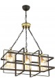 AV-65206-3BSY Schwarzer, moderner Bi-Kronleuchter, E27, Metall, 45 x 25 cm AV-65206-3BSY Schwarzer, moderner Bi-Kronleuchter, E27, Metall, 45 x 25 cm
