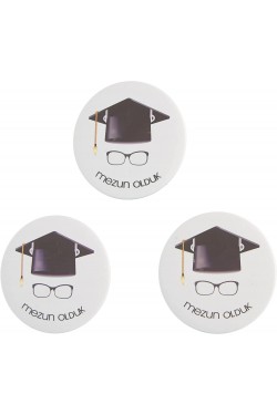 Party Kids Graduation Magnet Pave
