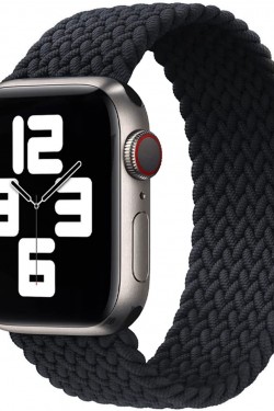 Watch Seri 7/6/SE/5/4/3 Örgü Solo Loop Kordon 41mm 40mm 38mm Uyumlu