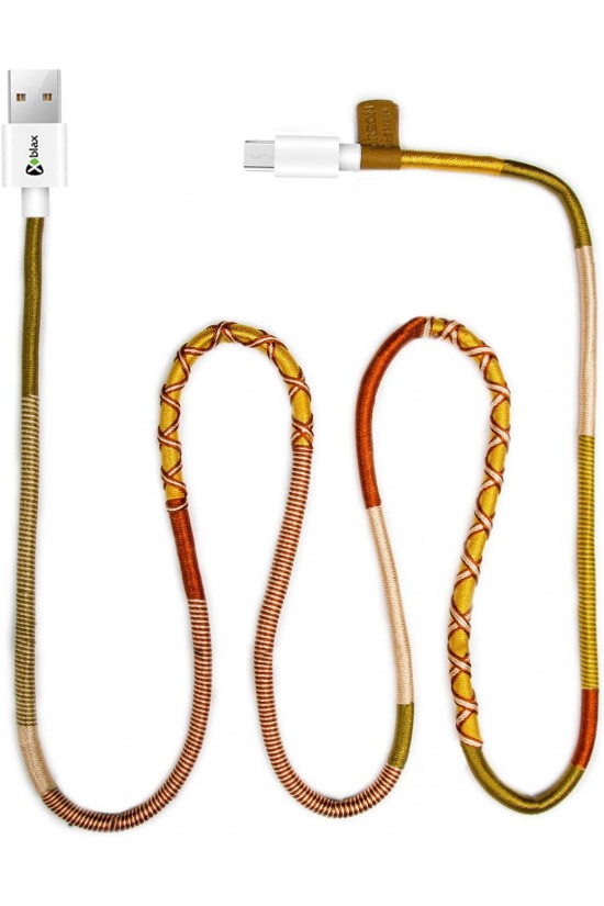 Câble de charge et de données Breeze Micro Android fait main, 100 cm Câble de charge et de données Breeze Micro Android fait main, 100 cm