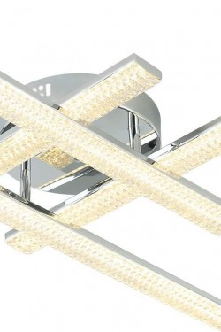 Fornovo 4 Pcs Led Plafoni 48W 3000K, Chrome