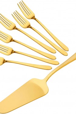 8013 Titanyum Gold 7 Parça Pasta S