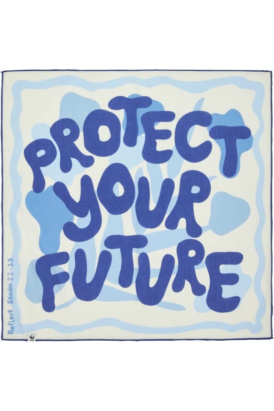 Unisex Protect Your Future Slogan Bandana Standart Unisex Protect Your Future Slogan Bandana Standart