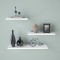 Yurudesign Shelf WL17-W 3'lü Uçan Raf Beyaz