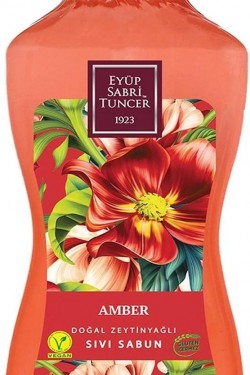 Doğal Zeytinyağlı Sıvı Sabun Amber 1,5 L Pet Şişe (1 x 1500 ml)