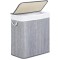 Naturel Bambu Çamaşır Sep Mega Boy HMNV333-SVR GRİ