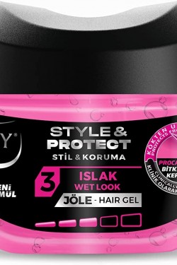 Style&Protect Gel capillaire effet mouillé, 250 ml