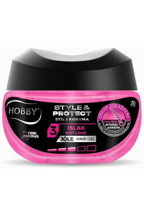 Style&Protect Gel capillaire effet mouillé, 250 ml Style&Protect Gel capillaire effet mouillé, 250 ml