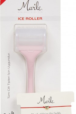 Mar'le Cilt Sıkılaştırıcı Pembe Ice Roller Yüz Masaj Al