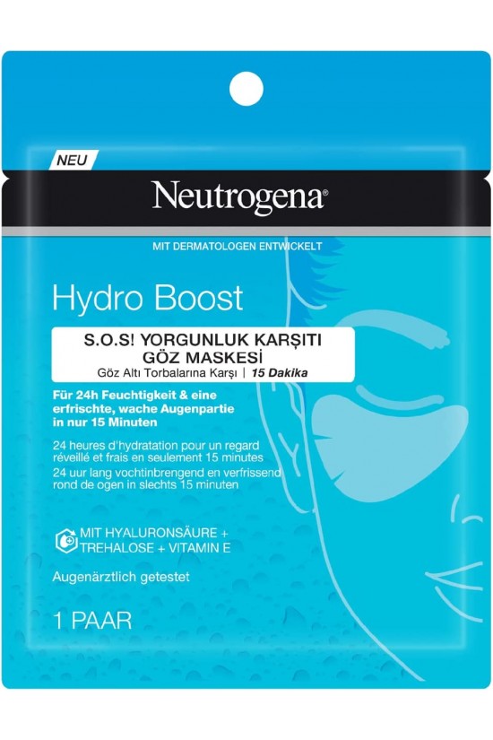 Hydro Boost Yorgunluk Karşıtı Hidrojel Göz Maskesi 1 Paket (1 x 15 ml)