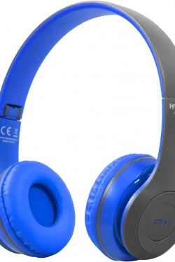 HY-XBK70 Schwarz/Blaues Bluetooth-Headset mit TF-Karte