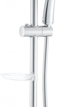 Sa A45680STA 3F Sürgülü El Duşu Takımı, 6 L/Dk Su Akışı, Duvara Monte, Krom