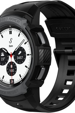 Galaxy Watch 4 Classic (42mm) Kılıf Rugged Armor Pro Charcoal Gray - ACS03653