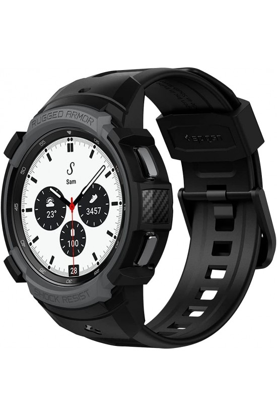 Galaxy Watch 4 Classic (42mm) Kılıf Rugged Armor Pro Charcoal Gray - ACS03653 Galaxy Watch 4 Classic (42mm) Kılıf Rugged Armor Pro Charcoal Gray - ACS03653