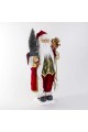 Yılbaşı Noel Baba Hareketli Işıklı Müzikli 30x25x70 Cm