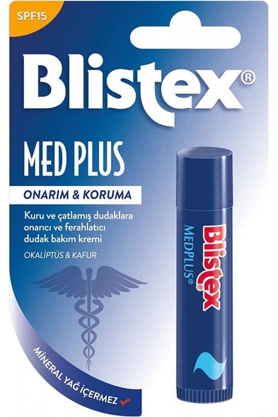 Medplus Kuru ve Çatlamış Dudaklara Onarıcı ve Ferahlatıcı Dudak Bakım Kremi