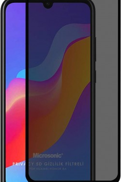 8A Privacy 5D Sichtschutzglas-Displayschutzfolie Schwarz