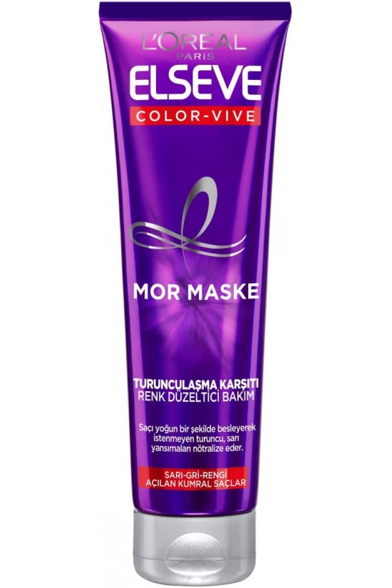 Turunculaşma Karşıtı Renk Düzeltici Mor Maske (150 ml) Turunculaşma Karşıtı Renk Düzeltici Mor Maske (150 ml)