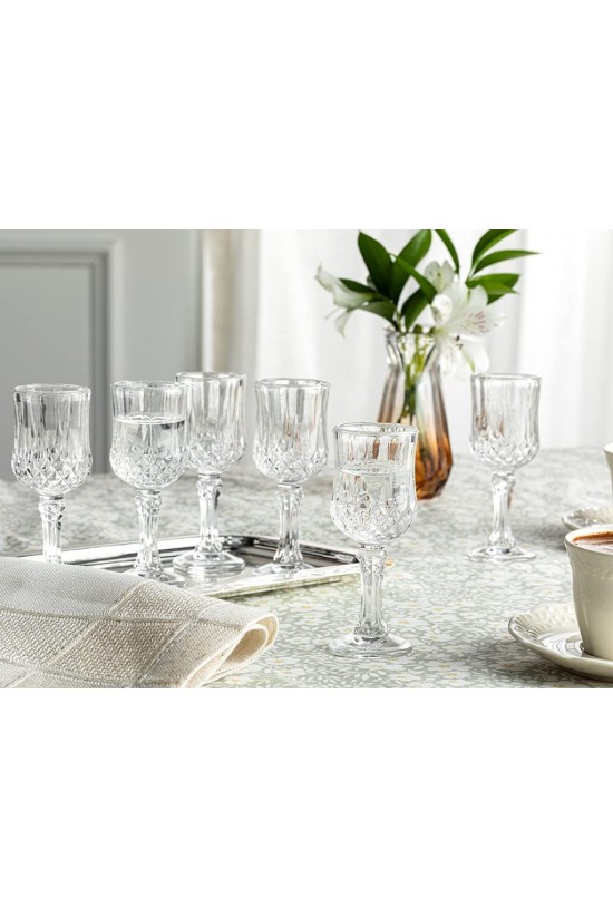 Rich Roe Glass 6 Pcs Water Glass 50 ml Transparent Rich Roe Glass 6 Pcs Water Glass 50 ml Transparent