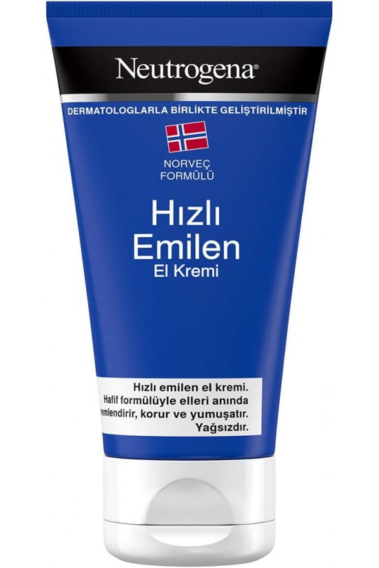 Norveç Formülü Hızlı Emilen El Kremi (75 ml)