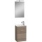 Ardea 75064 Badezimmerschrank S, Cordoba, 40 cm, mit Deckel