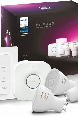 Hue WCA 4.3 W Renkli Akıllı Led Ampul, Başlangıç S, 3'lü, Kumandalı, GU10, Spot, Bluetooth Özellikli