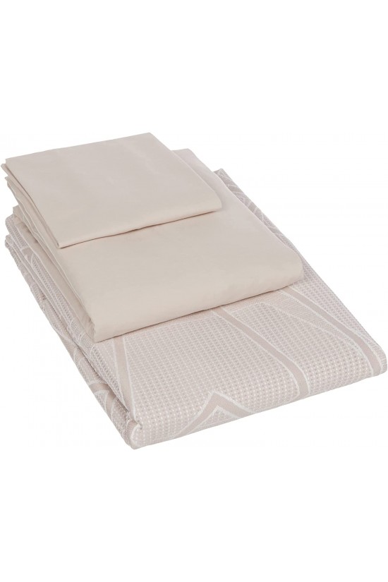 1000037459001 Ensemble double piqué, beige 1000037459001 Ensemble double piqué, beige