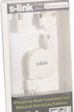 IP-560 Iphone/Ipod/Ipad Daten + 5-poliges Ladekabel, Ladegerät empfangen
