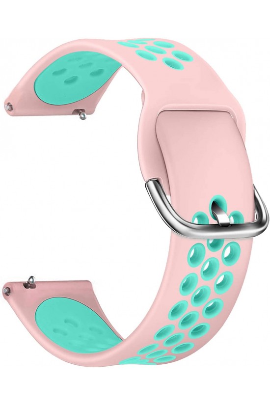 Watch GT Active Rainbow Sport Band Kordon Açık Pembe Turkuaz Watch GT Active Rainbow Sport Band Kordon Açık Pembe Turkuaz
