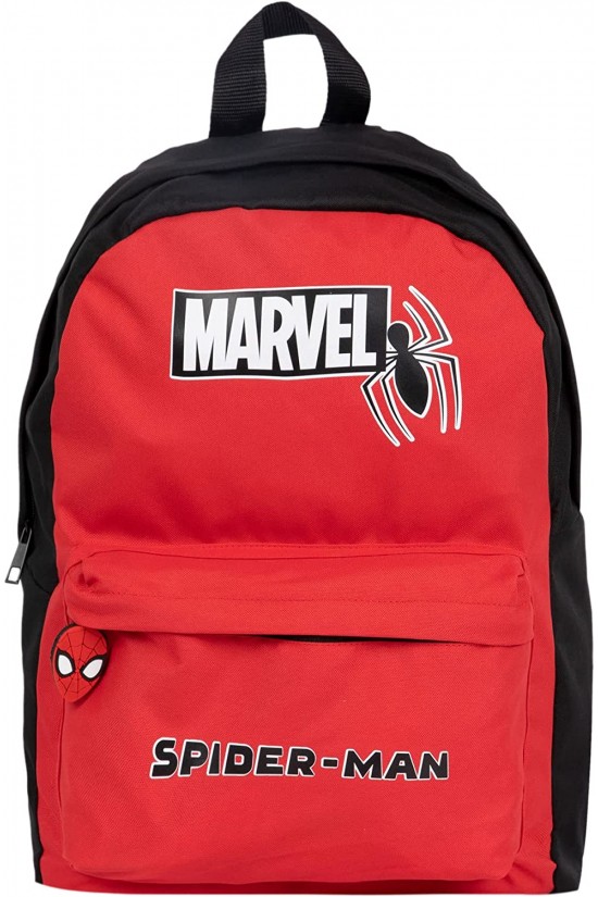 Erkek Çocuk Spiderman Lisanslı Okul Sırt Çantası Siyah (BK27) STD