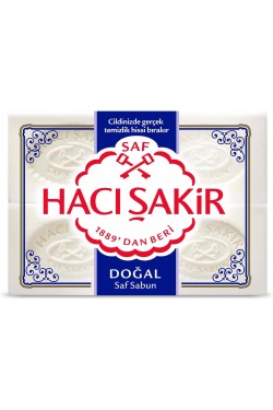 Doğal Geleneksel Beyaz Sabun (4 x 150 gr)