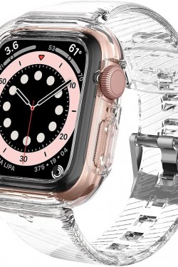 Watch Seri 8/76/SE/SE2/5/4 (40mm) ile Uyumlu Kılıf  Crystal Pro Crystal  - ACS02019