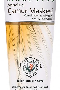 Herbals Peeling Purifying Mud Mask, Fuller's Earth, Walnuss, Tonmineral, Mischhaut und fettige Haut, 75 ml