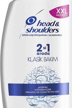 2'si 1 Arada Şampuan Klasik Bakım Kepeğe Karşı Etkili, 800 ml