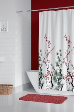 7766 Duş Perdesi Çift Kanat 110x200