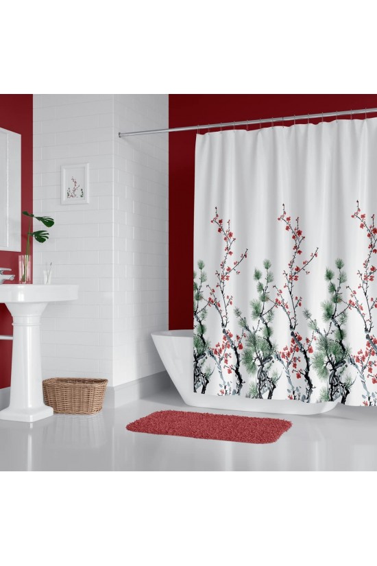 7766 Duş Perdesi Çift Kanat 110x200 7766 Duş Perdesi Çift Kanat 110x200
