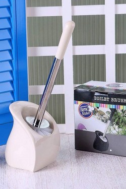 Flour 078G Ceramic Wc Brush(Gray)