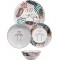 Flamingo 24 Piece Dinnerware Set