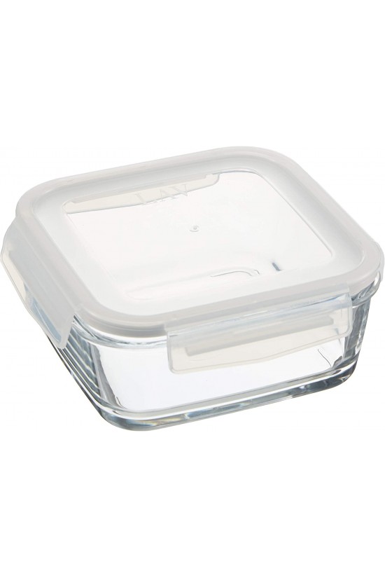 Grand récipient de stockage en verre simple, 1150 cc, verre