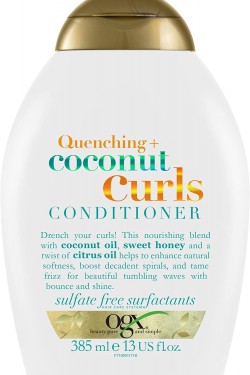 Bukleli Saçlar İçin Nemlendirici Coconut Curls Sülfatsız Bakım Kremi (385 ml)