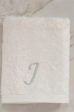 Solid Nakışlı Yüz Havlusu 50x90 cm
