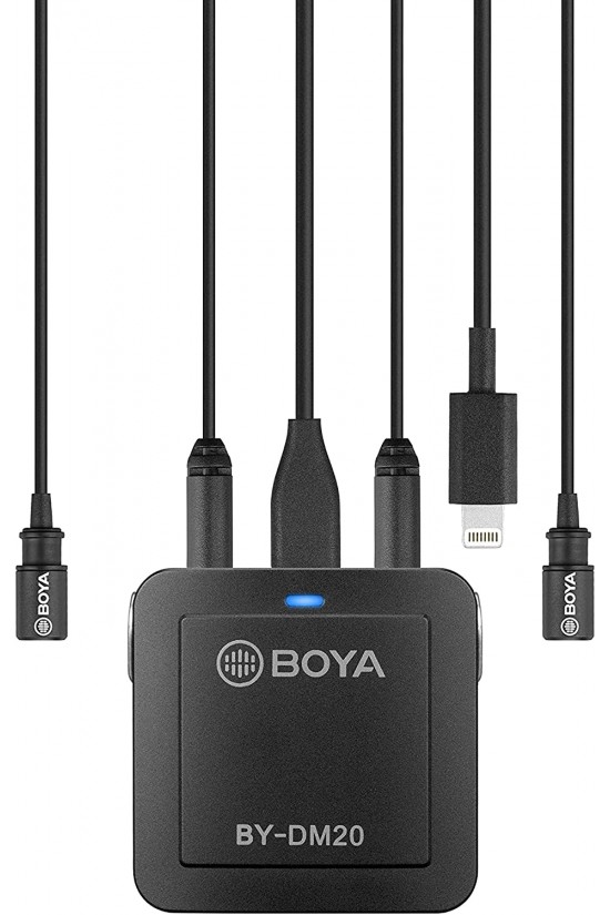 Boya BY-DM20 Pc Telefon İkili Yaka fonu Kit, standart Boya BY-DM20 Pc Telefon İkili Yaka fonu Kit, standart