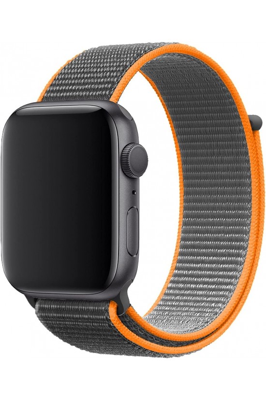 Watch 44 mm İle Uyumlu Kayış Spor Loop Kordon Kaya Turuncu Watch 44 mm İle Uyumlu Kayış Spor Loop Kordon Kaya Turuncu