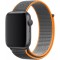 Watch 44 mm İle Uyumlu Kayış Spor Loop Kordon Kaya Turuncu