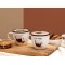 Plaisir Attrayant 2-li New Bone China Kupa S
