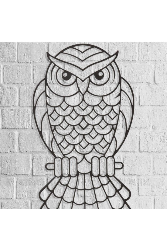Baykuş Tablo 60x33 cm Baykuş Tablo 60x33 cm