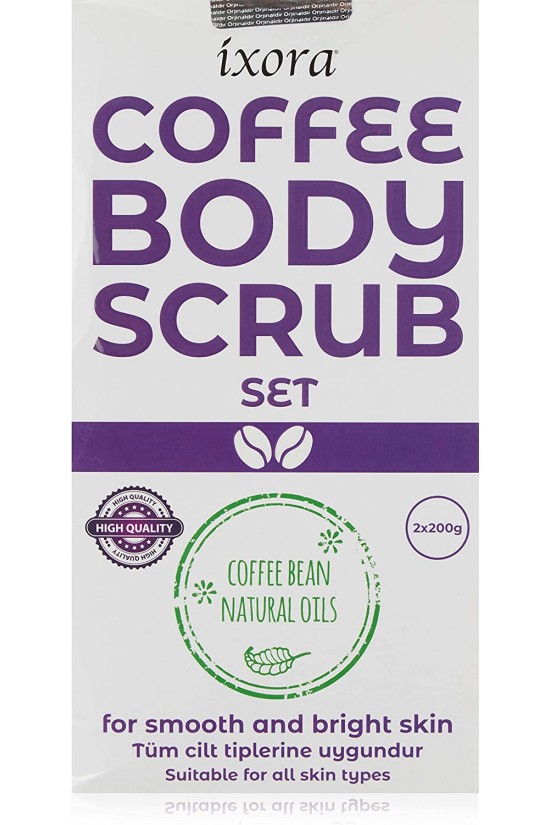 Ixora Peeling Coffee Body Scrub Peeling (2 Adet) Ixora Peeling Coffee Body Scrub Peeling (2 Adet)