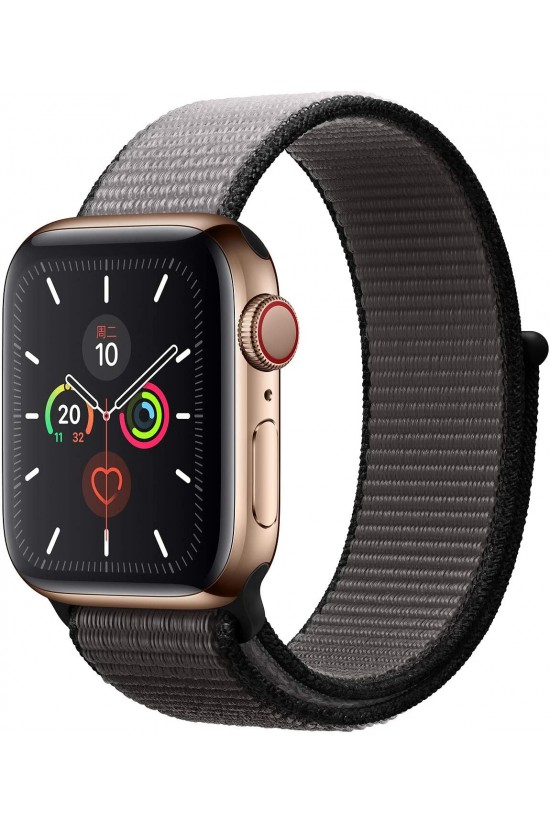 Watch Series 7/6/SE/5/4/3 Sport Loop Woven Iron 41mm 40mm 38mm Compatible Gris Watch Series 7/6/SE/5/4/3 Sport Loop Woven Iron 41mm 40mm 38mm Compatible Gris