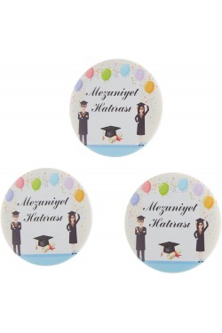 Aimant d'ouverture de diplômé de cadeau d'enfants de partie